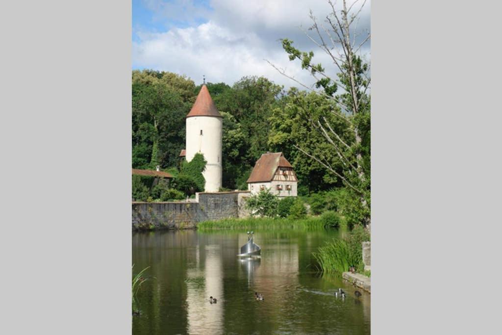 Gemuetliche Altstadtwohnung In Dinkelsbuehl Luaran gambar