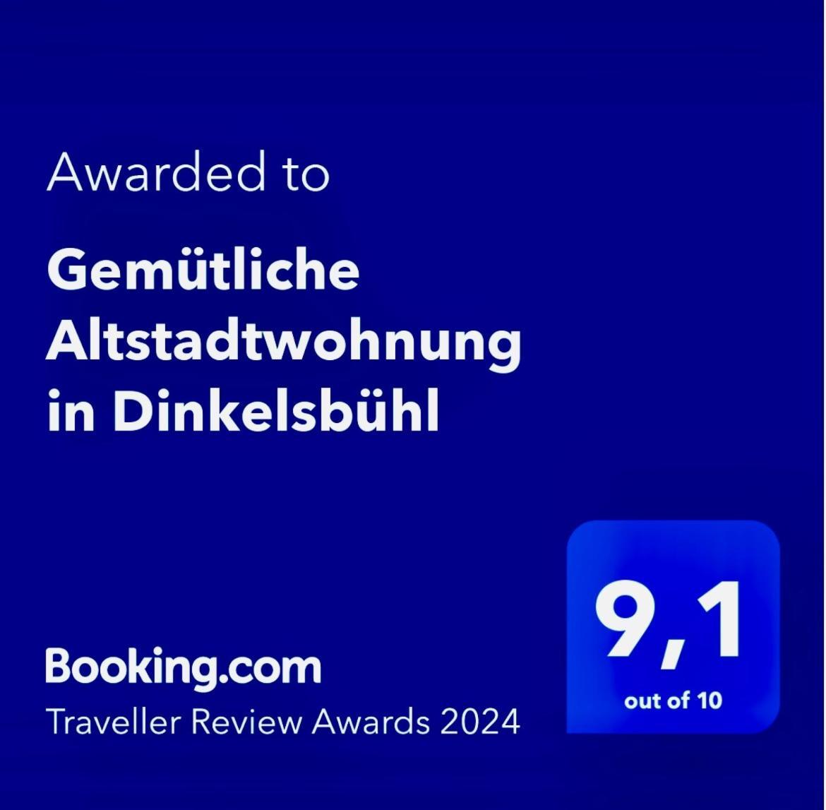 Gemuetliche Altstadtwohnung In Dinkelsbuehl Luaran gambar
